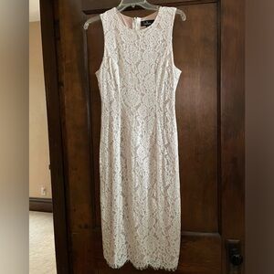 WHITE LACE LULU’S DRESS